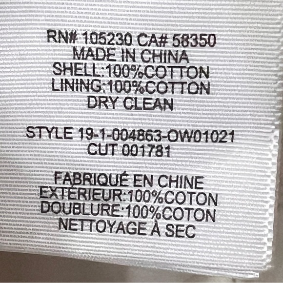 $368 NWT JOIE Sz4 VILLETTE RUFFLED PLAID ONE BUTTON BLAZER PORCELAIN - Picture 5 of 9